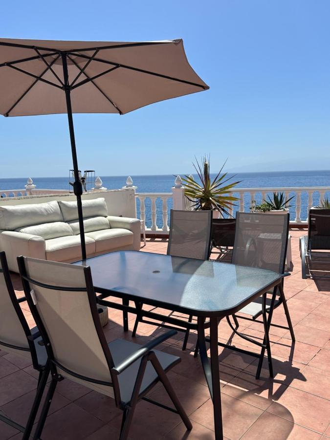 1St Line Sea View & Rooftop - Arena Puerto de Santiago  Exterior foto